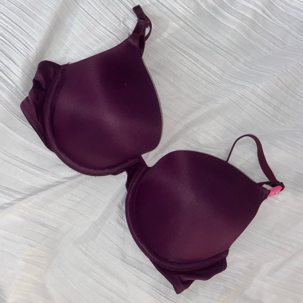 Pink bra